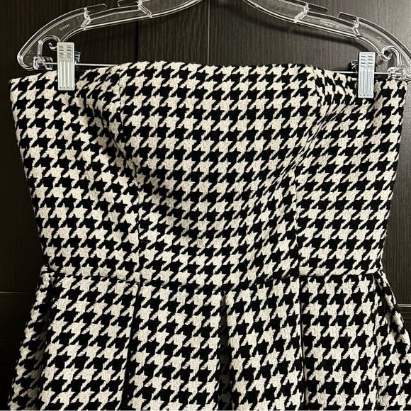 EUC Delia*s Houndstooth Strapless Dress - 9/10 - Picture 7 of 14